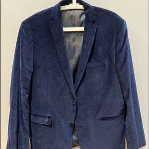 Bar III, Macys store brand velvet blazer jacket.